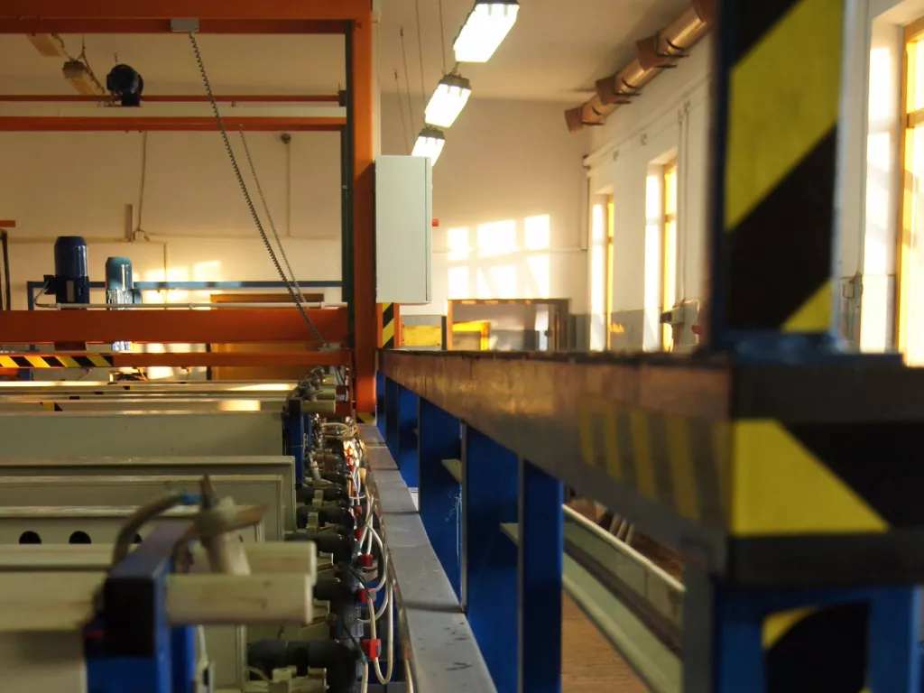 automatyczna linia do cynkowania galwanicznego w Radomiu