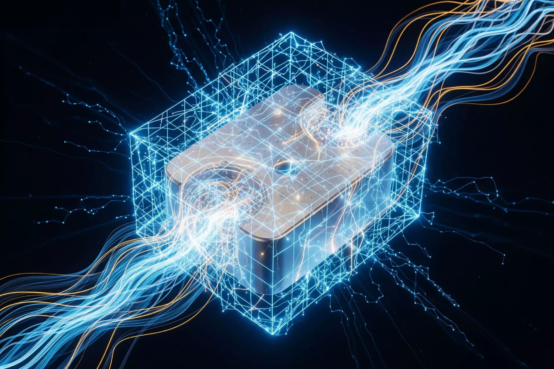 abstracyjna koncepcja procesu cynkowania galwanicznego